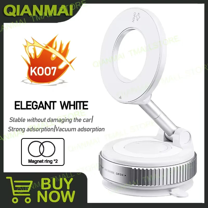 2025 NEW! K007/K009/X68 for Magsafe Magnetic Vacuum Car Phone Holder Suction Cup Folding Universal Navigation Stand Bracket