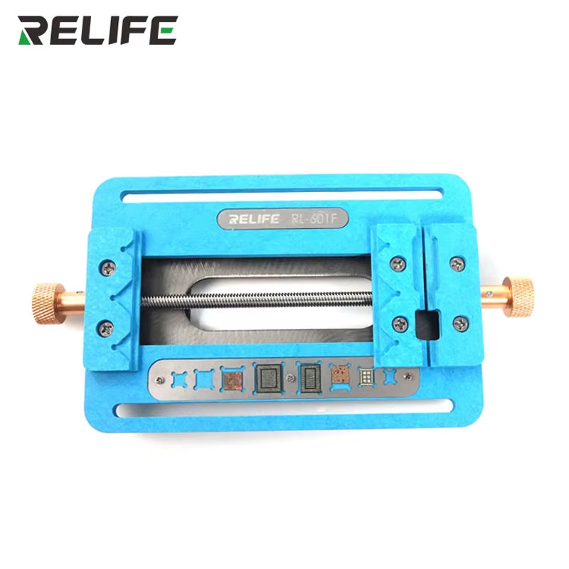 Relife RL-601F Phone Motherboard Repair Fixture Multifunction Universal PCB Holder CPU IC Glue Removal BGA Welding Tool