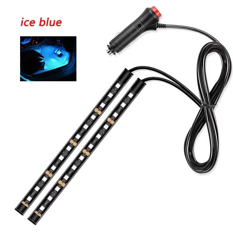 Car Interior LED Decorative Light Bar Ambient Light USB Car Cigarette Lighter Ambient Light Auto Accessories