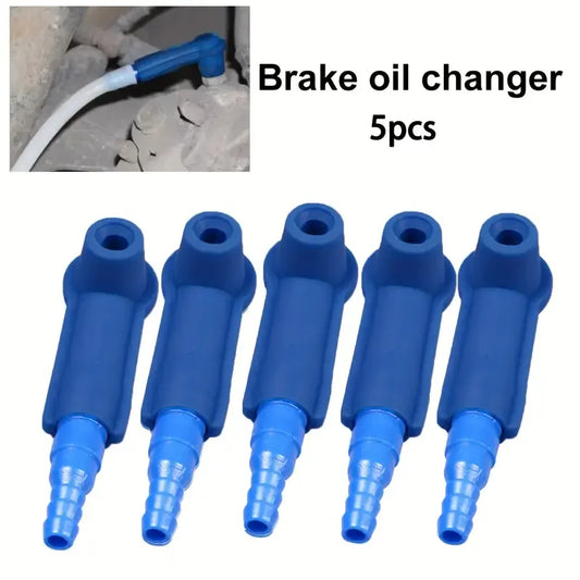 5 Pieces Brake Fluid Change Tool, Car Brake Fluid Change Tool, Pump Oil Bleed Replacement Air Kitswap Tool Connector