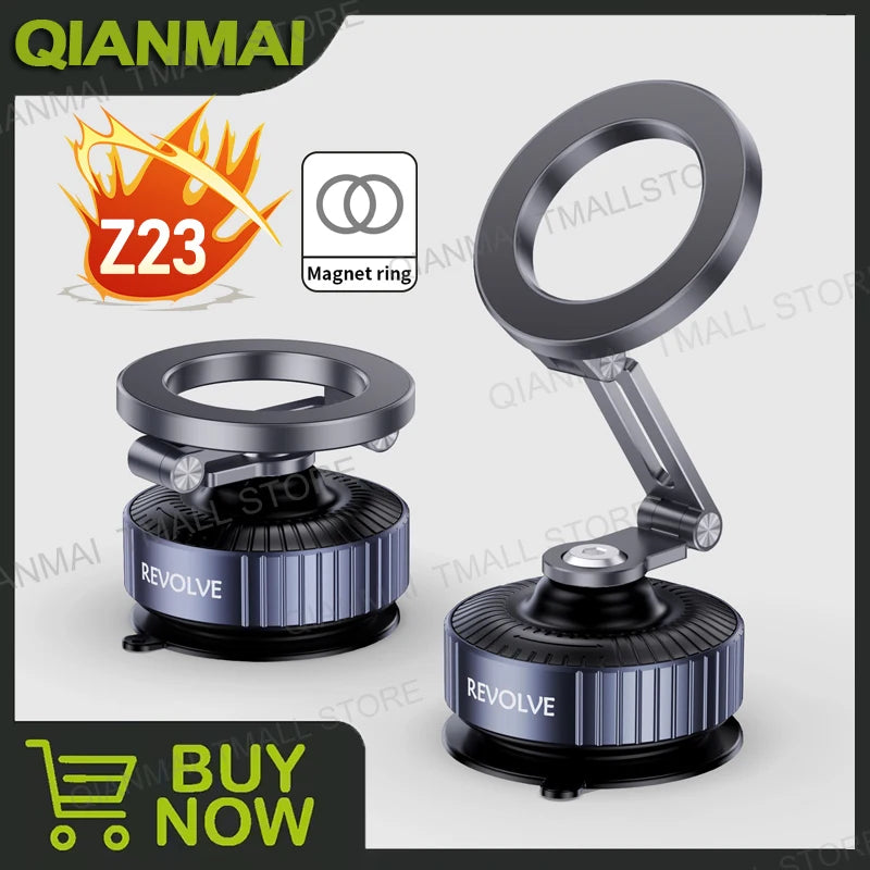 2025 NEW! K007/K009/X68 for Magsafe Magnetic Vacuum Car Phone Holder Suction Cup Folding Universal Navigation Stand Bracket
