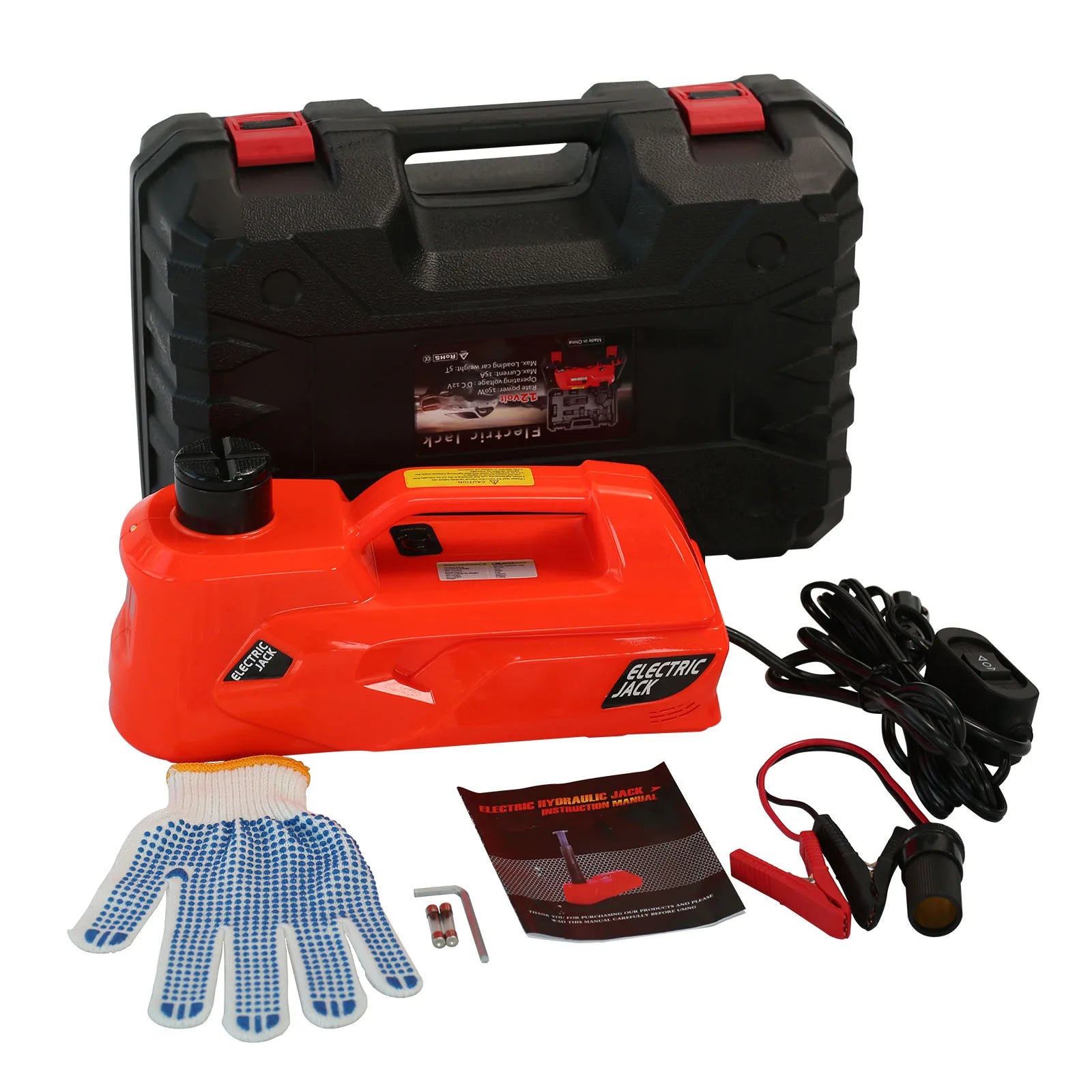 Electric Car Jack 155-530Mm 5T Lifting Tool Emergency Equipment Car Repair Tool Electric Hydraulic Car Jack for SUV Garage