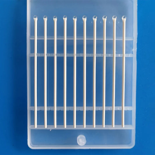 10PCS Watch Cleaning Swab Watch Movement Adhesive Cleaning Stick for Watchmaker Dust Cleaning Swab Adhesive Cleaning Sticks 2024