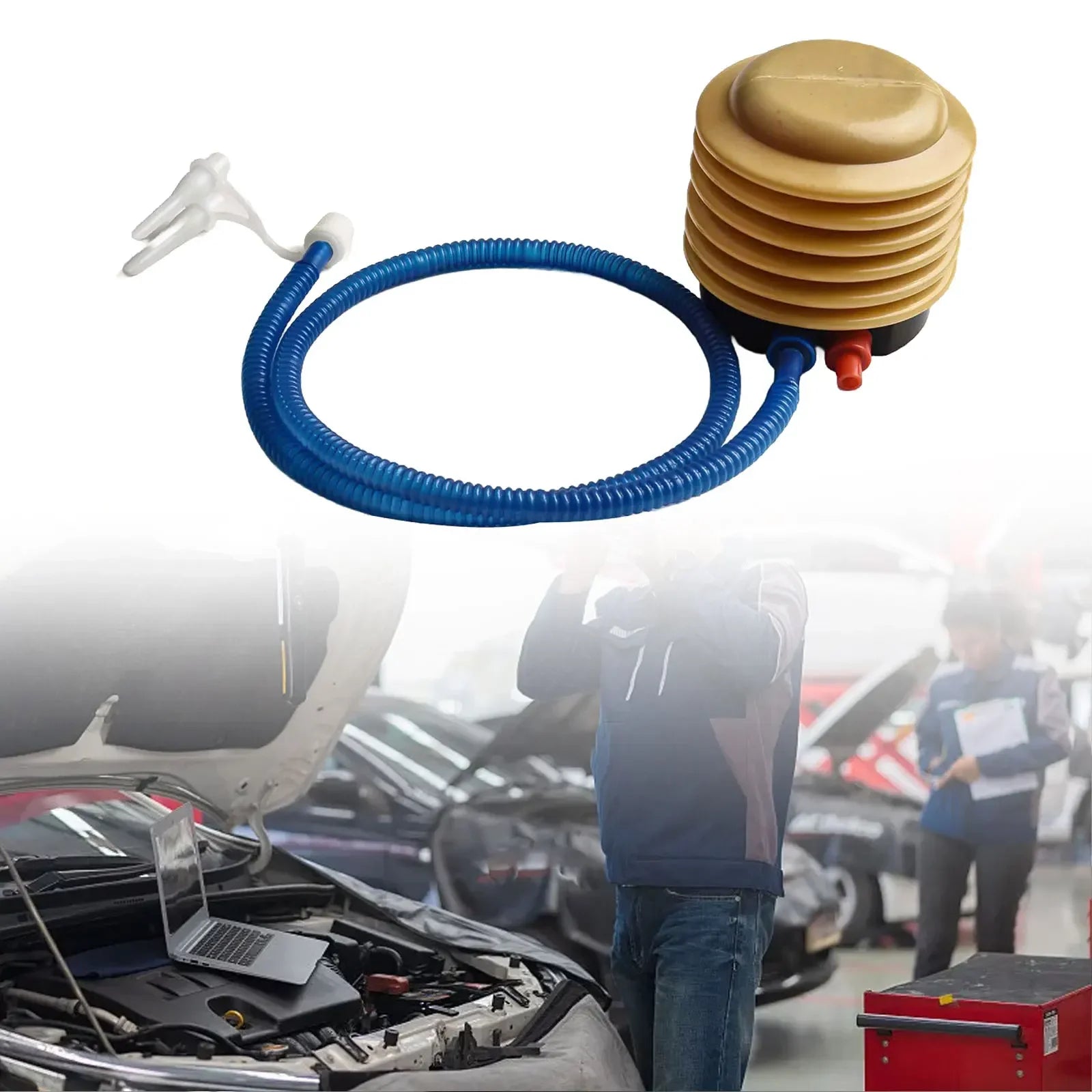 Leak Detection Tool Automotive EVAP Smoke Machine Diagnostic Emissions Vacuum Leak Detection Car Inspection Tools