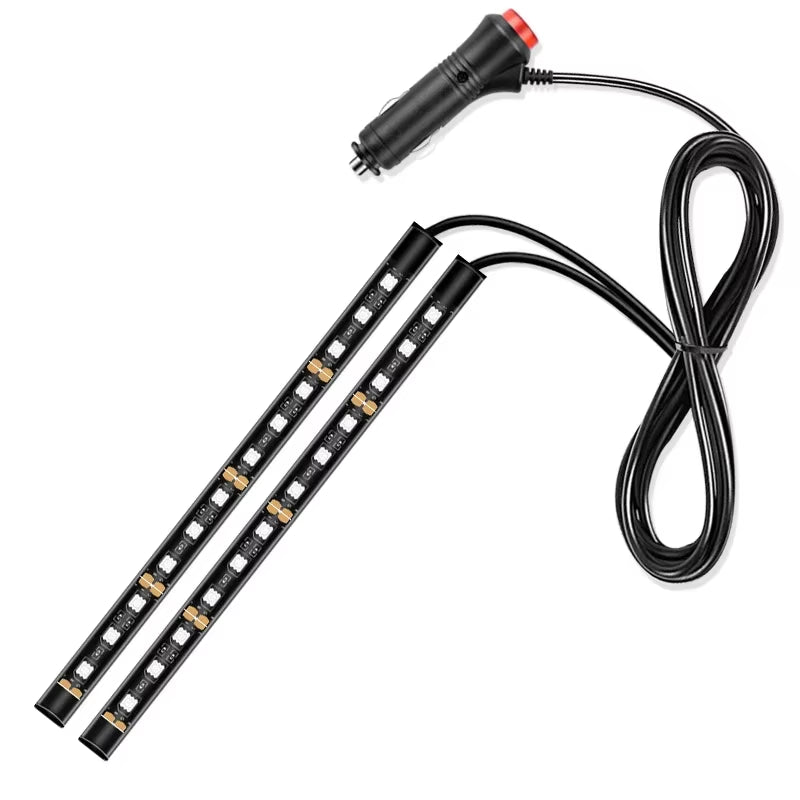 Car Interior LED Decorative Light Bar Ambient Light USB Car Cigarette Lighter Ambient Light Auto Accessories