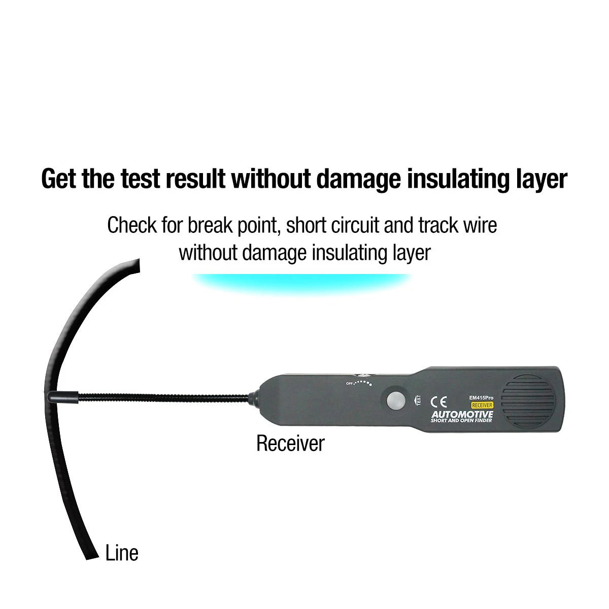 Em415Pro Automotive Electrical Open&Short Finder Circuit Tester DC 6-42V Car Repair Cable Circuit Wire Tracker Diagnostic Tools