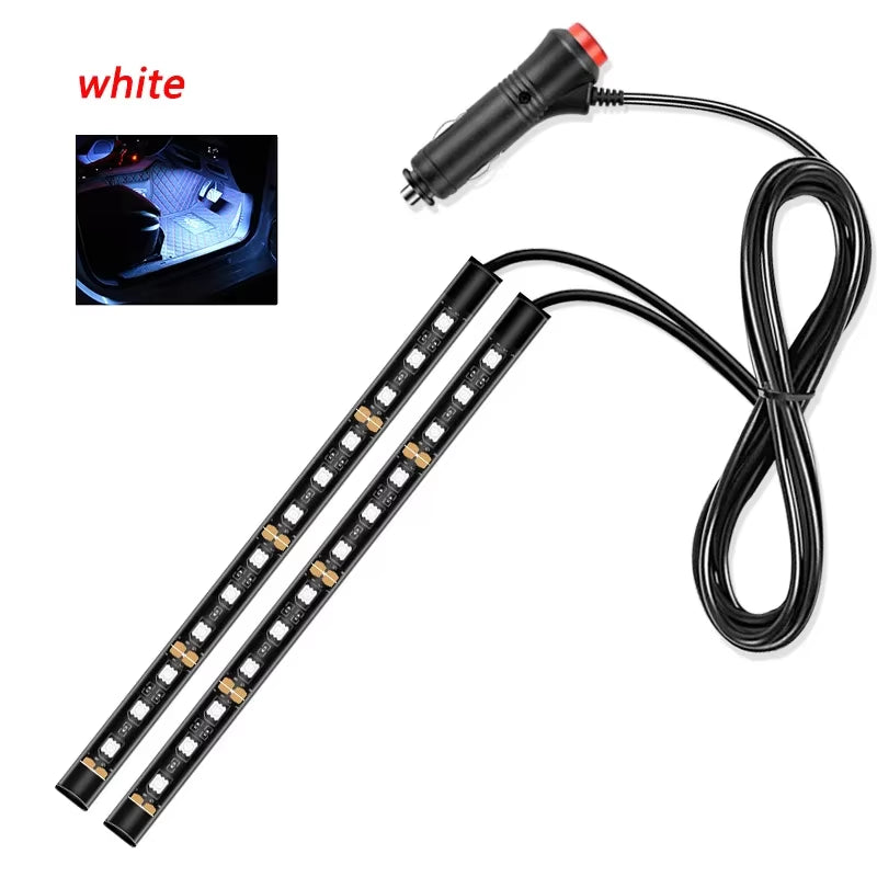 Car Interior LED Decorative Light Bar Ambient Light USB Car Cigarette Lighter Ambient Light Auto Accessories