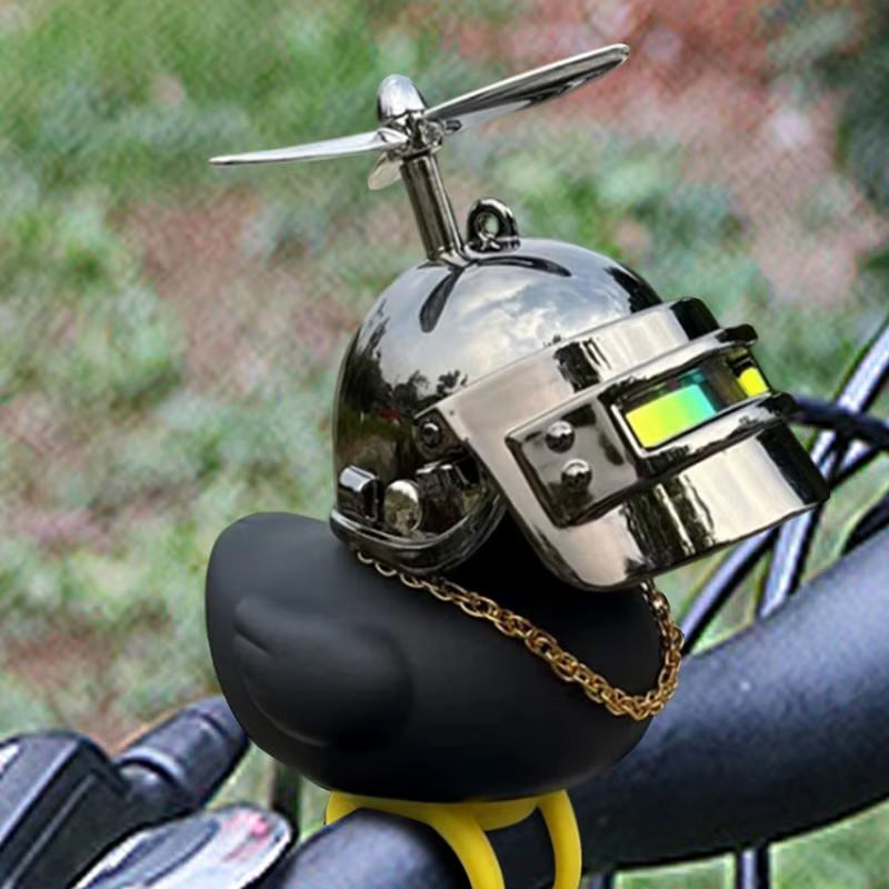Motorcycle Handlebar Duck Squeeze Duck Dashboard Decorations Cute Yellow Duck Bicycle Accessories Yellow Duck Car Decorations