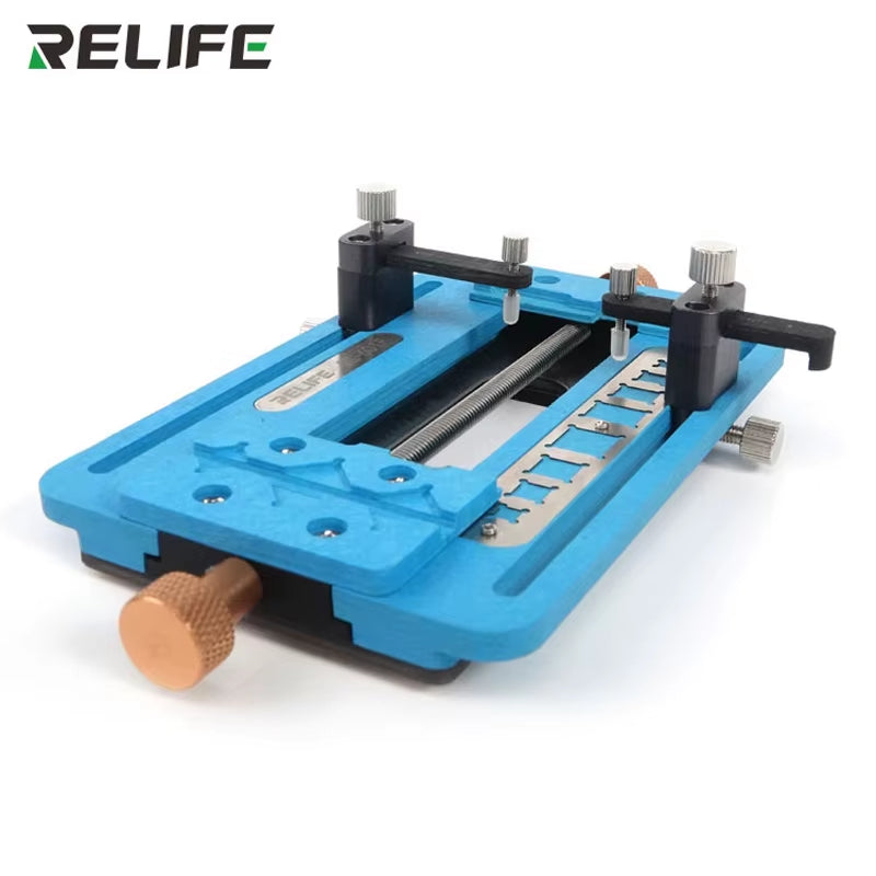 Relife RL-601F Phone Motherboard Repair Fixture Multifunction Universal PCB Holder CPU IC Glue Removal BGA Welding Tool