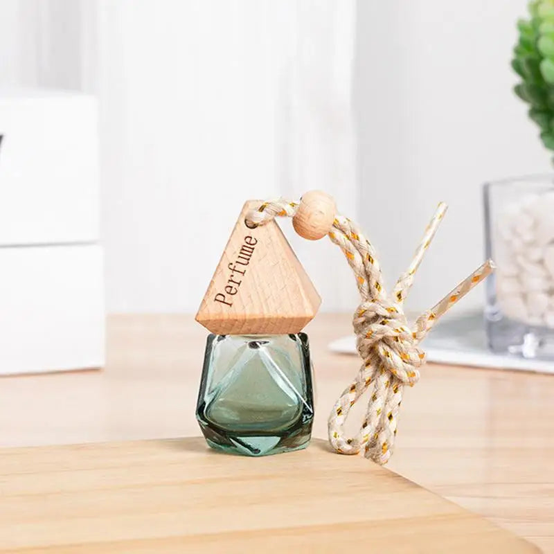 Car Air Freshener Bottles Empty Colorful Car Air Freshener Perfume Bottle Aromatherapy Fragrance Essential Oil Diffuser Hanging
