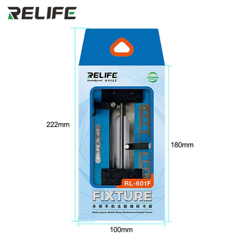 Relife RL-601F Phone Motherboard Repair Fixture Multifunction Universal PCB Holder CPU IC Glue Removal BGA Welding Tool