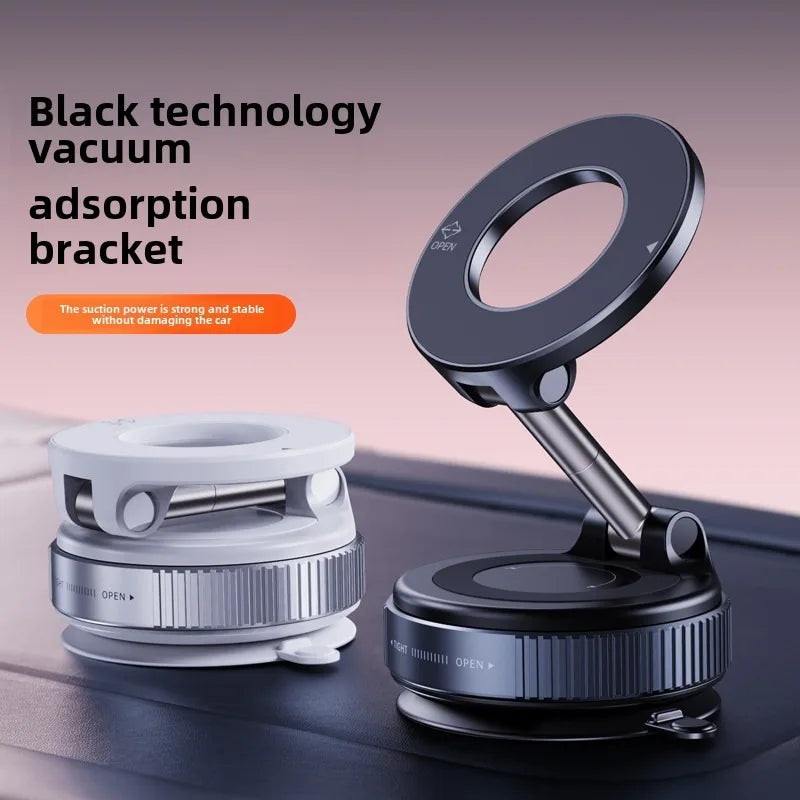 2025 NEW! K007/K009/X68 for Magsafe Magnetic Vacuum Car Phone Holder Suction Cup Folding Universal Navigation Stand Bracket