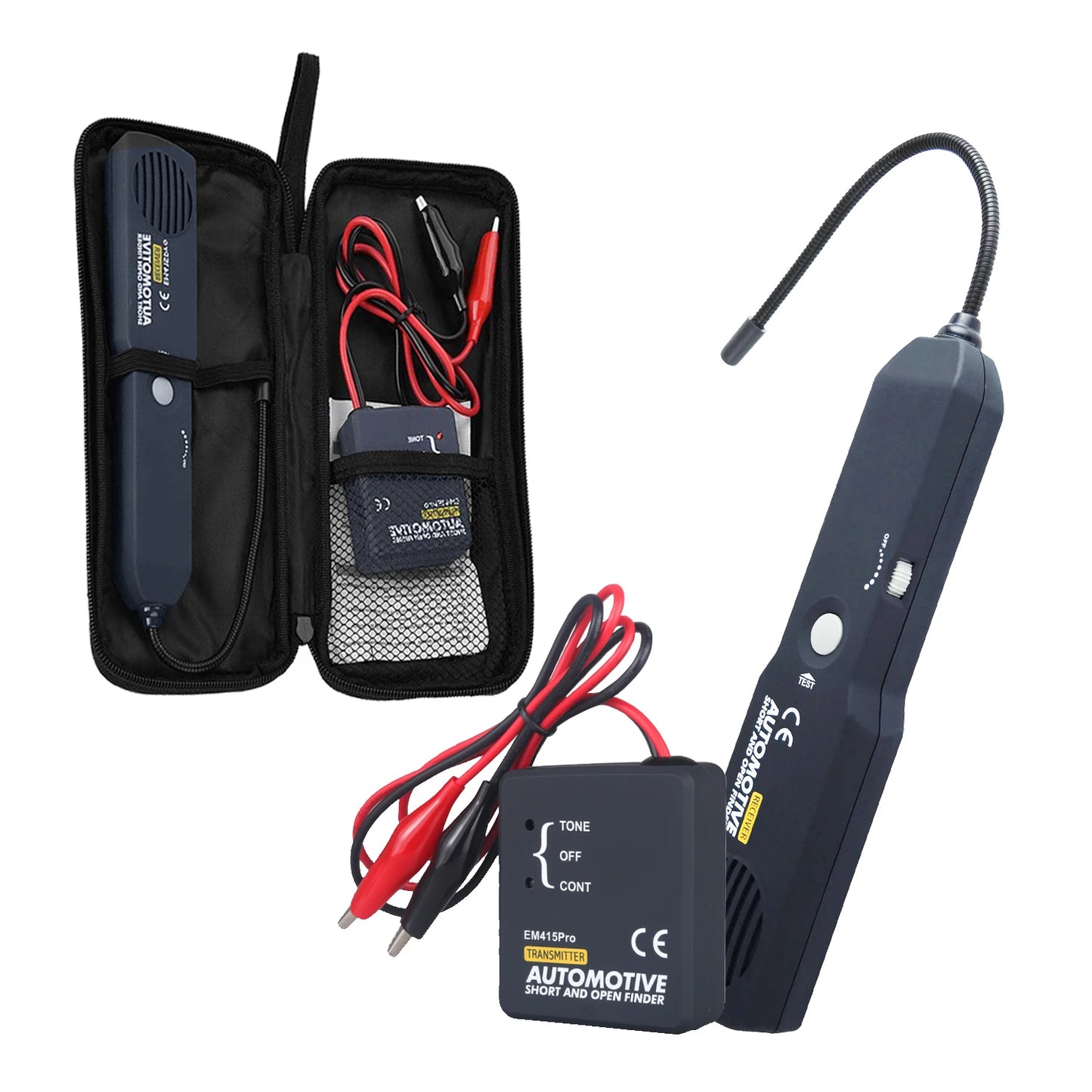 Em415Pro Automotive Electrical Open&Short Finder Circuit Tester DC 6-42V Car Repair Cable Circuit Wire Tracker Diagnostic Tools